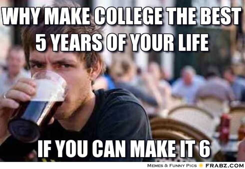 To the College Students Not Graduating on Time