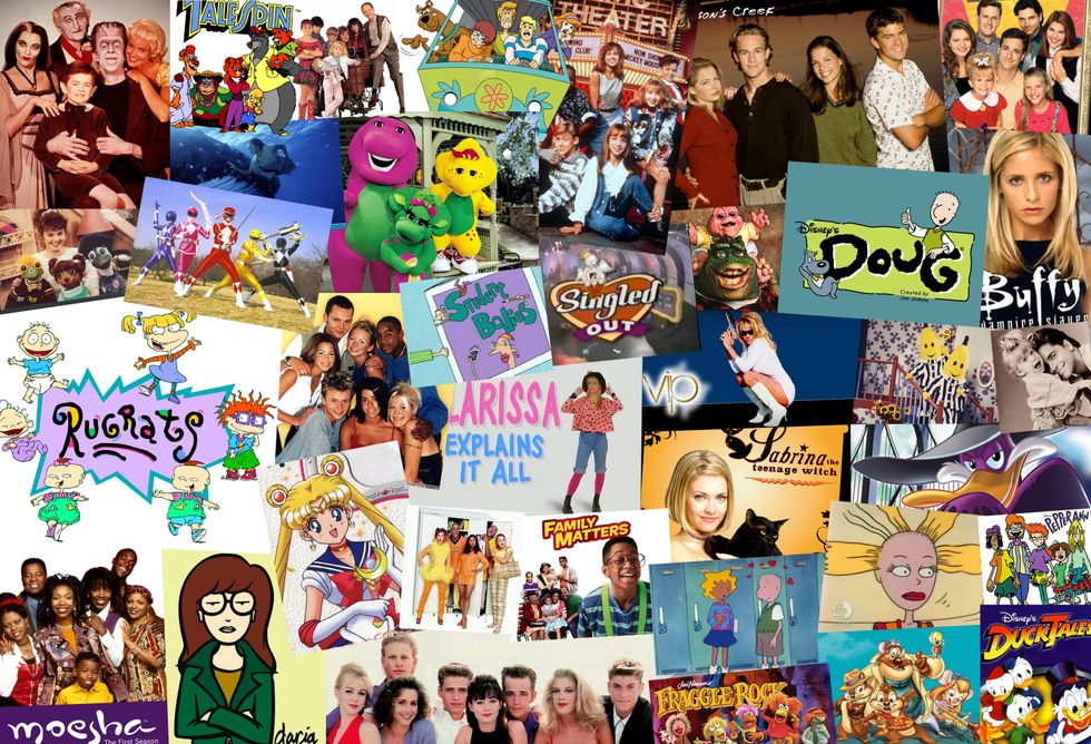 90s popular tv shows