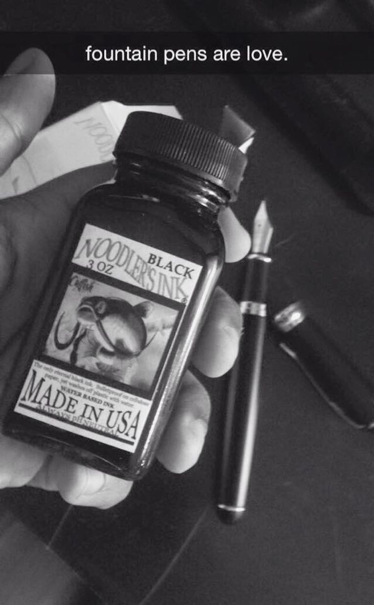 Bulletproof Eel Noodler's Fountain Pen Ink-Black