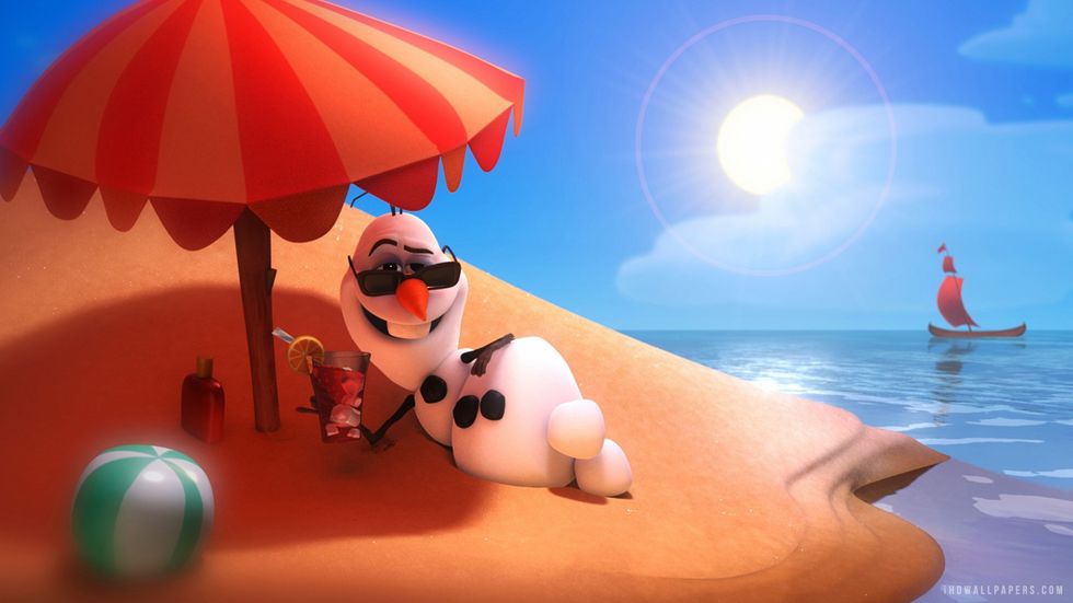 9 Thoughts You Have At The Beginning Of Summer As Told By Olaf