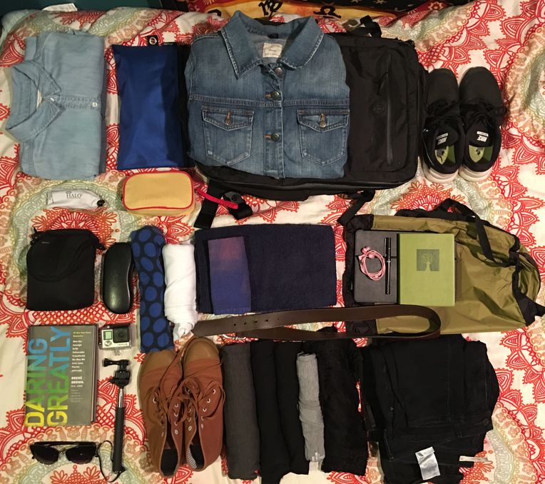 What I'm packing for two weeks around Europe (MilTec Assault Pack (Small -  20l)) (Packing List in the Comments) : r/onebag