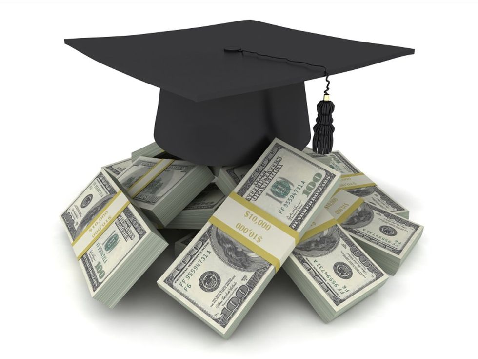 From The Student With Accumulating College Loan Debts