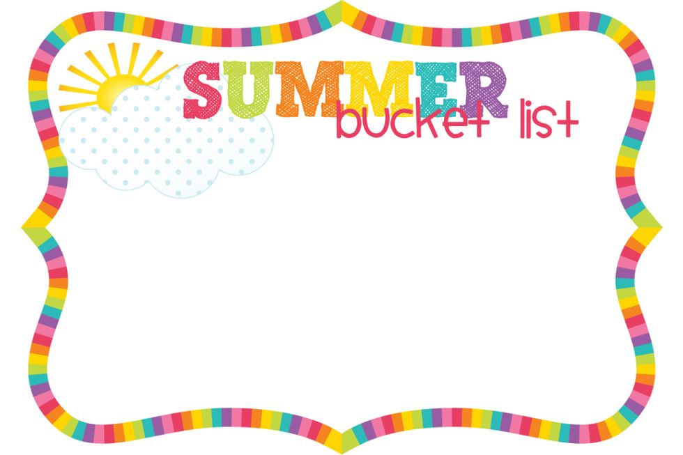 The Ultimate Summer Bucket List