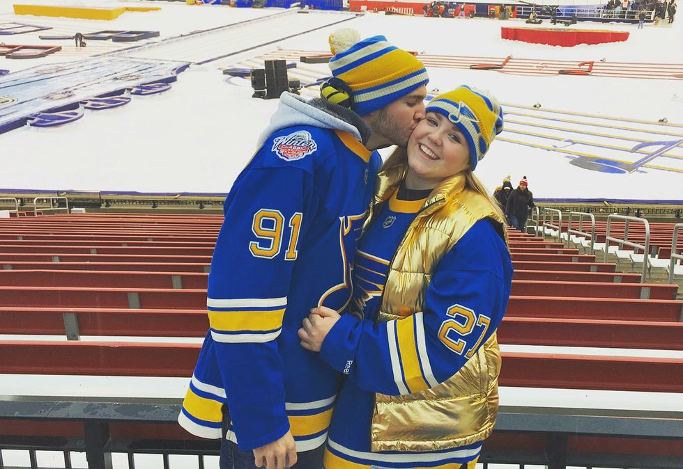 14 Things To Realize When You Date A STL Blues Fan