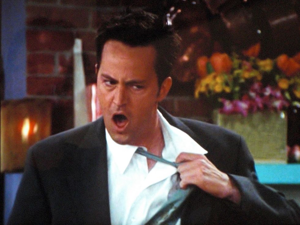 Finals Week As Told By Chandler Bing