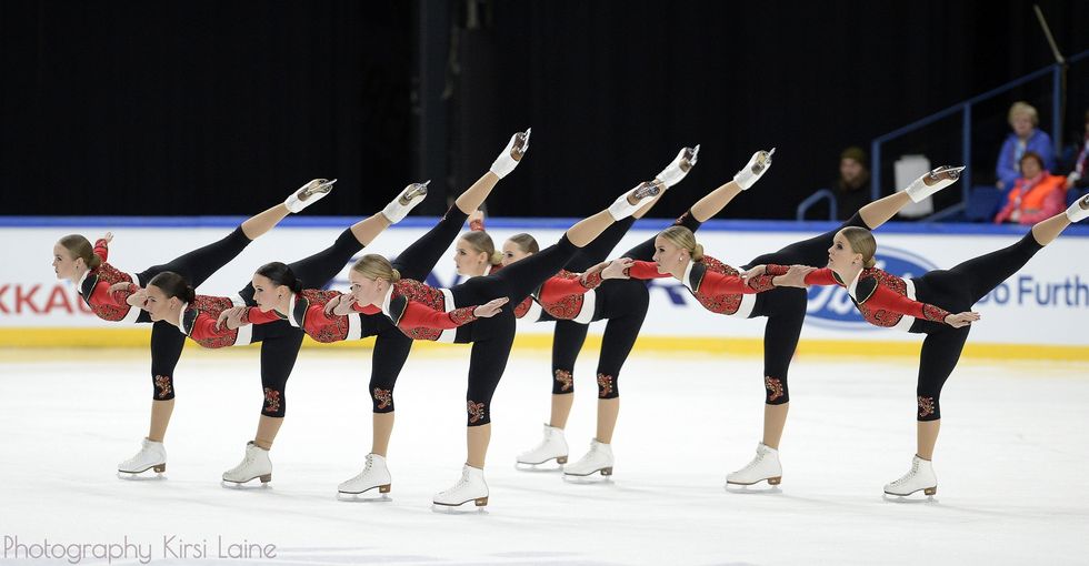 Synchronized Skating Shows The World What It's Made Of