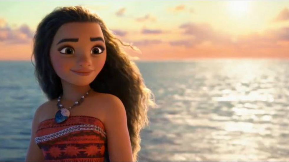 Moana and the Disney Princesses