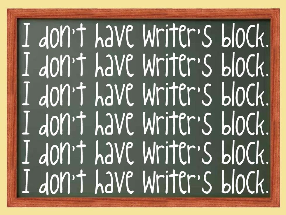 What To Do When You Get Writer's Block