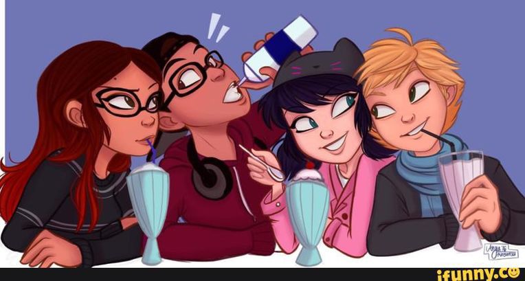 All Characters as a Rainbow! Marinette, Adrien, Alya, Chloe Season 2