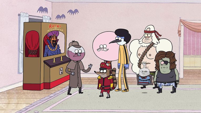 Regular Show' loves Halloween  and the '80s