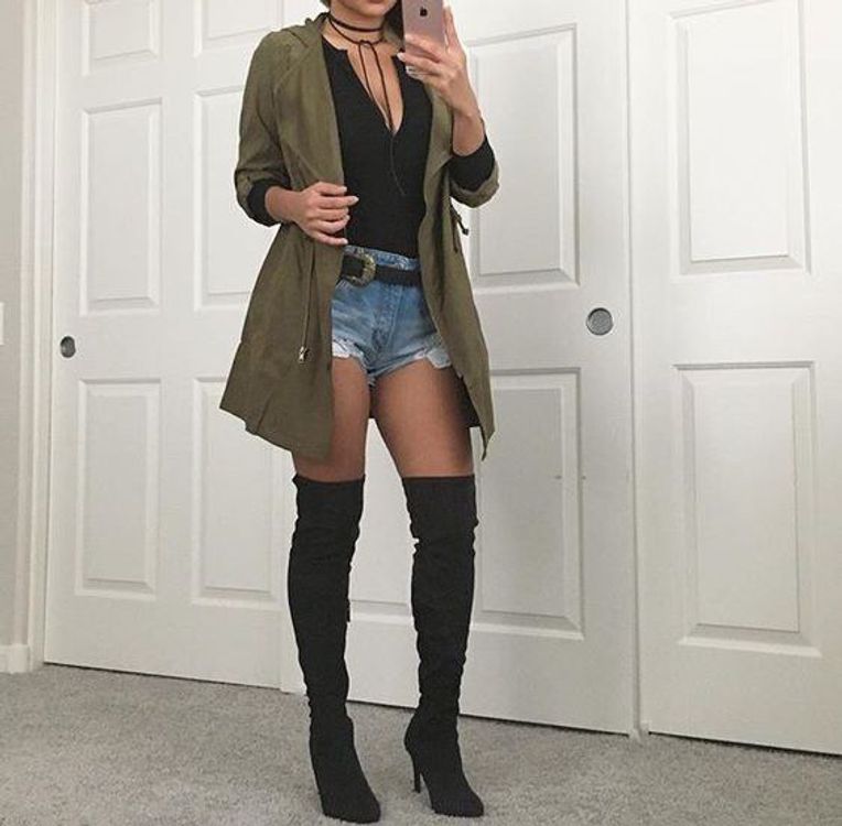 7 thigh-high boot outfit ideas