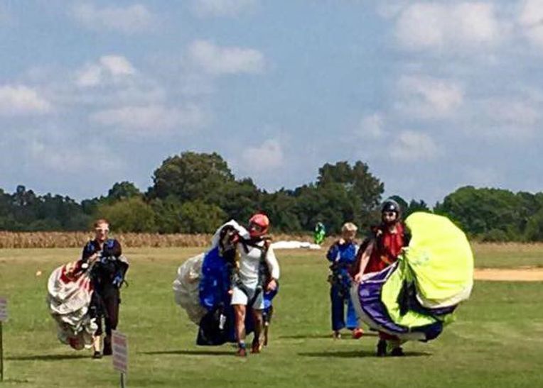 A parachutist died after attempting to skydive into a Tennessee