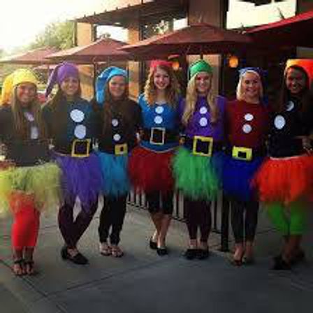 Roller Coaster Group Costume