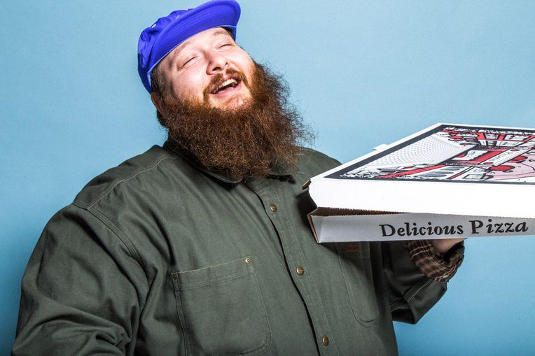 The Renaissance Man in the flesh, Action Bronson, in our 'Vendor