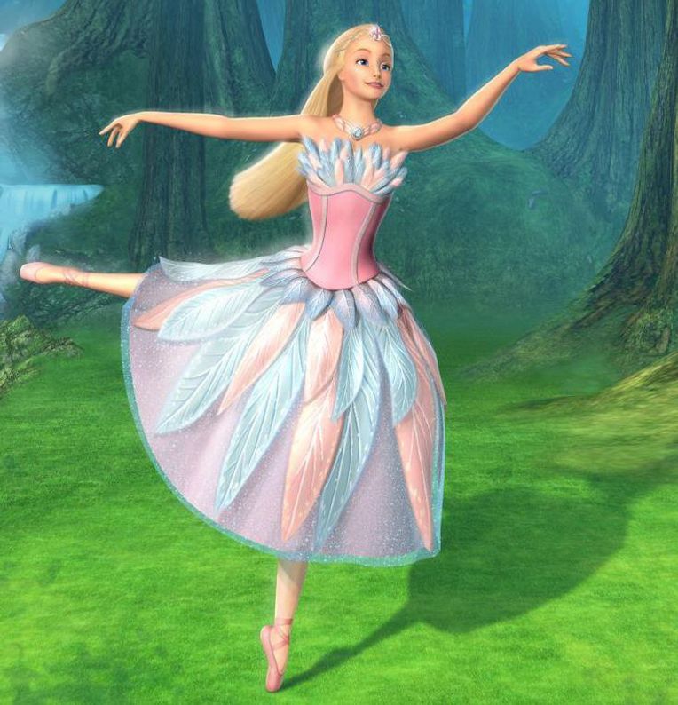 Barbie of Swan Lake: Odette Dress Up