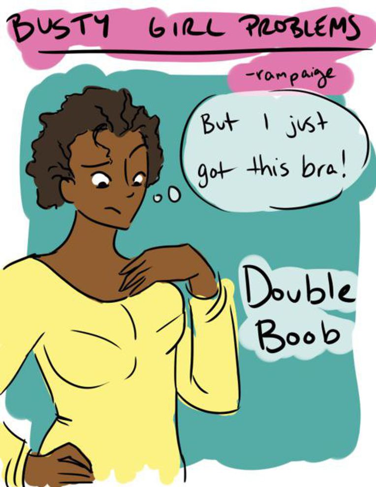 21 home truths only girls with big boobs will understand
