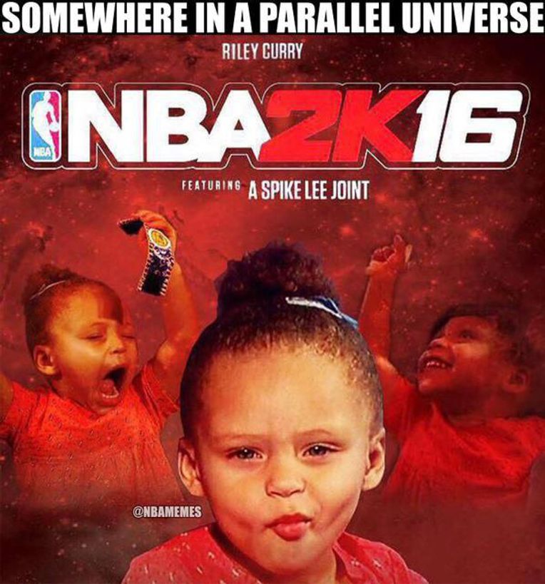 Riley Curry is growing up but still warming our hearts