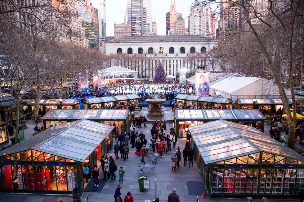 The Ultimate Food Guide To Bryant Park's Winter Village