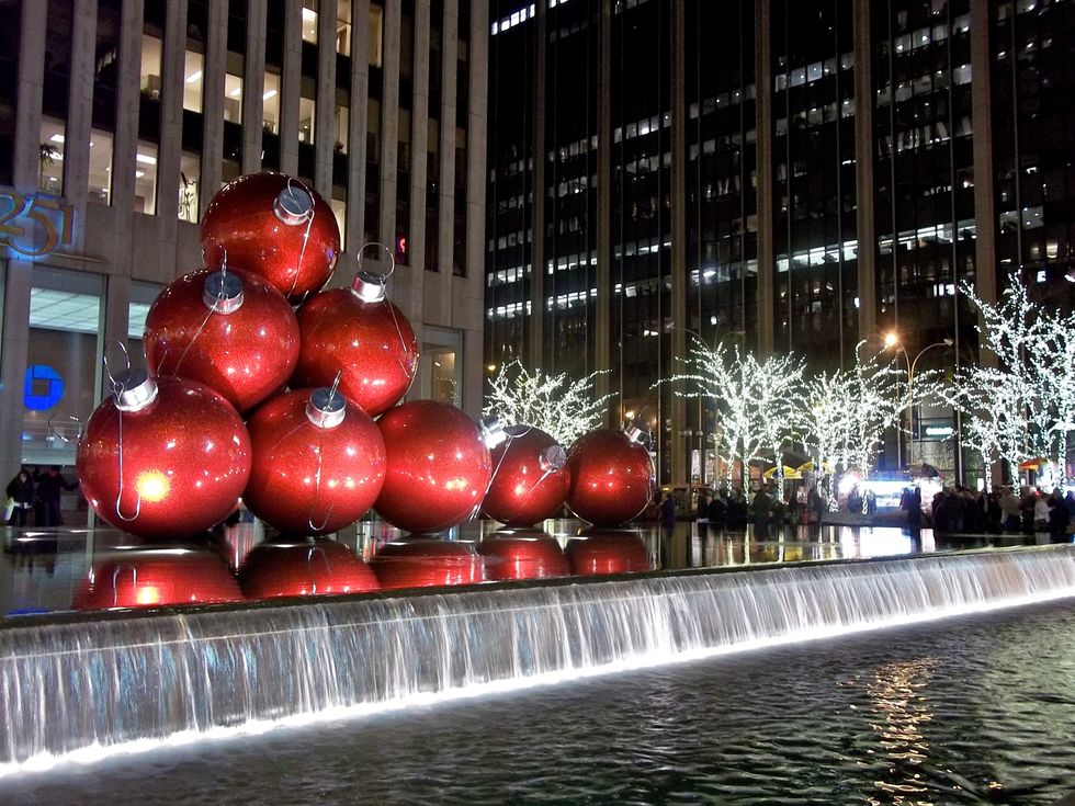 New York City at Christmastime