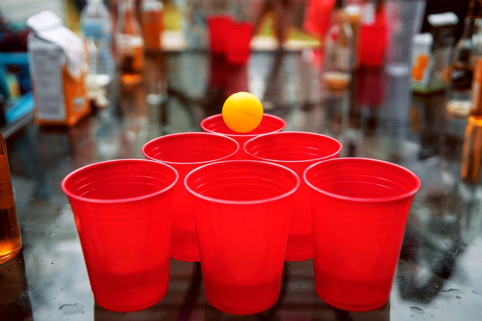Drinking game - dare pong — RedCupShop