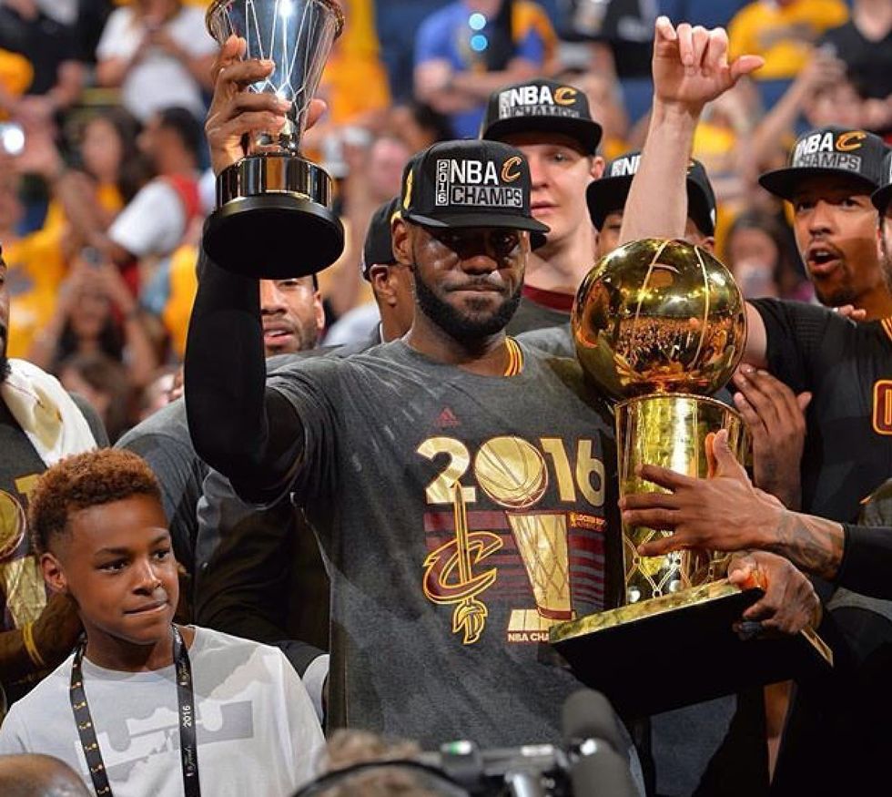 Cleveland Cavilers Make History And Bring Home First NBA Championship