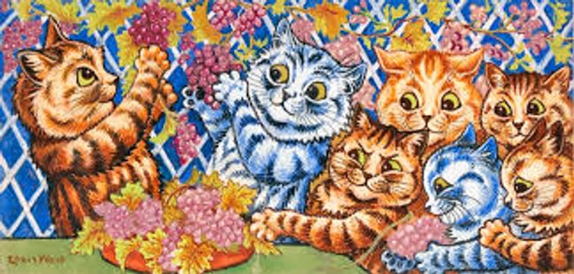 A celebration of cats: The creative brilliance of artist Louis Wain - The  National Archives blog