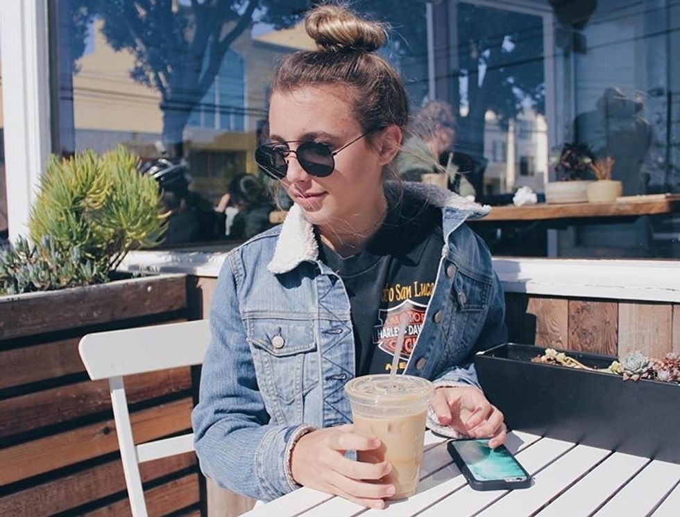 Emma Chamberlain is Cool and Caffeinated - DuJour