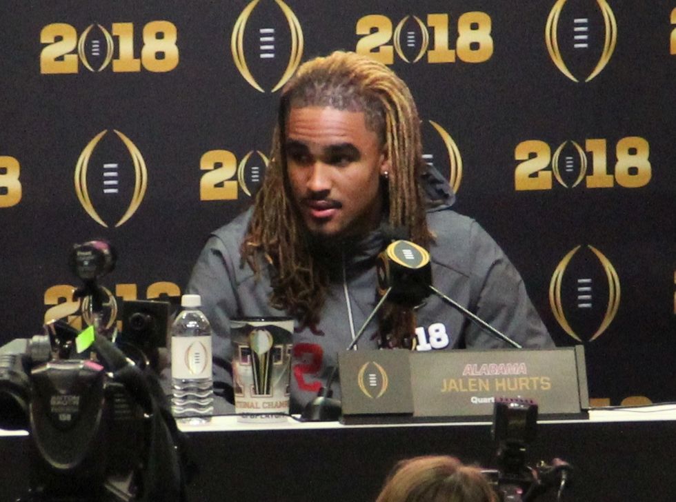 Alabama's Jalen Hurts Reminded Us Why It's So Important To Remember To Whom You Belong