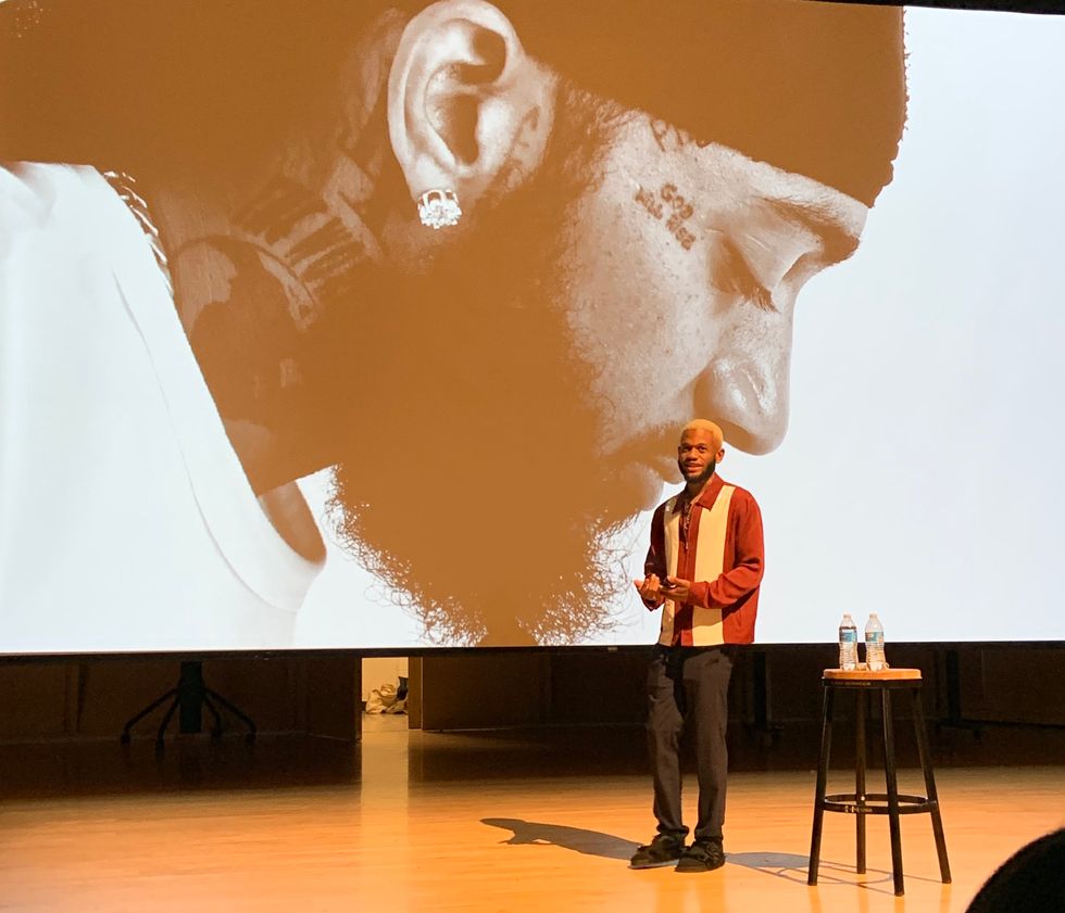 Demetrius Harmon talks mental health w/ UW students