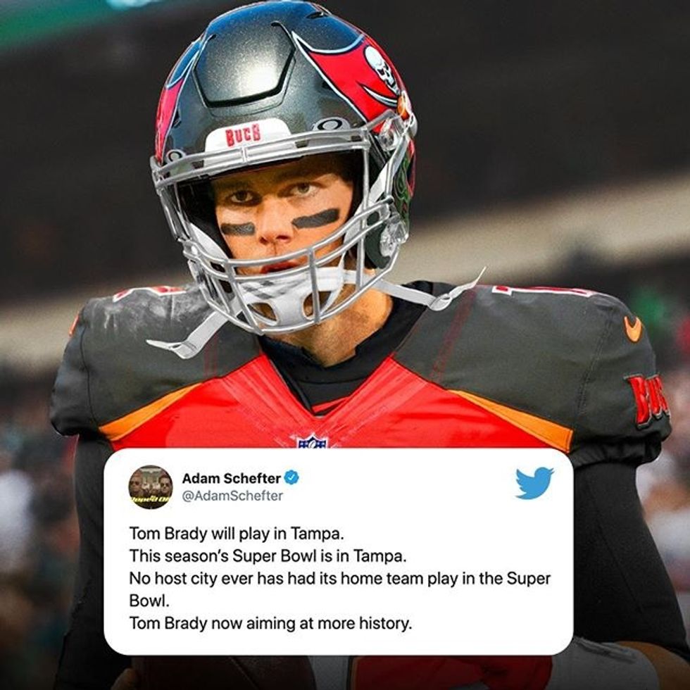 New football journey': Tom Brady signs with Buccaneers - West Hawaii Today