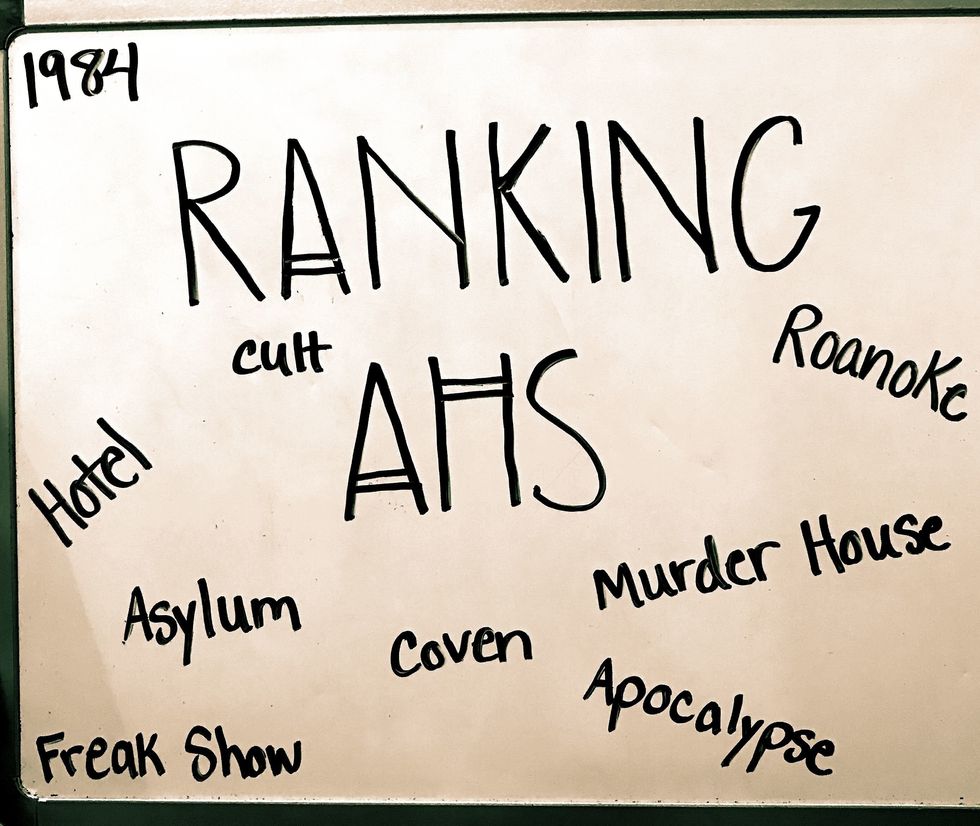 Ranking the Seasons of American Horror Story
