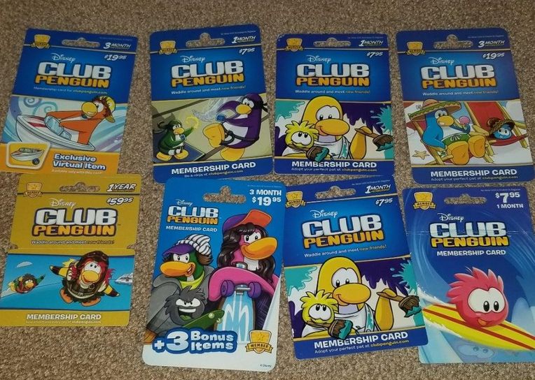 Club Penguin Trading Cards – Thrift2U