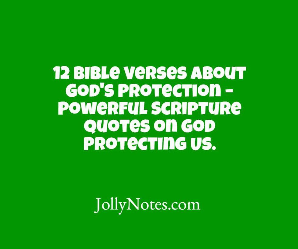 What Bible Says About God's Protection?