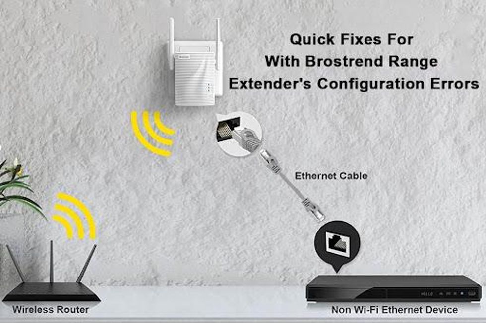 Quick Fixes For With Brostrend Range Extender's Configuration Errors