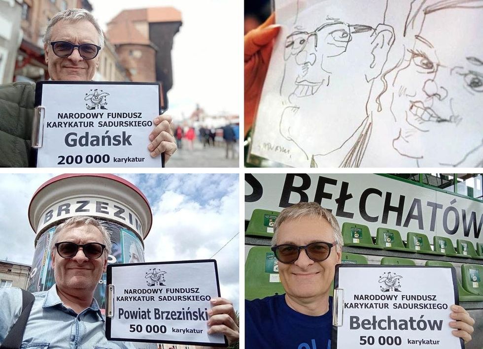 Poland. The fastest caricaturist for the event