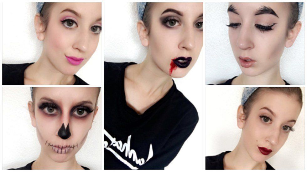 5 Simple Halloween Makeup Looks