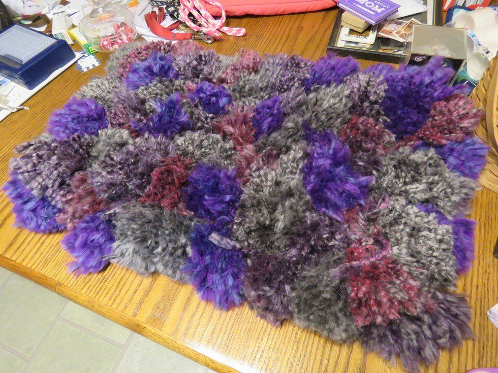 How To Make A Pompom Rug