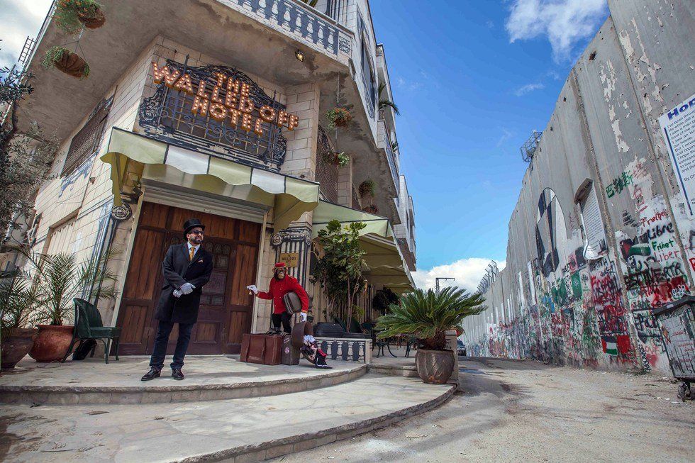 Banksy Just Opened A Hotel In Gaza