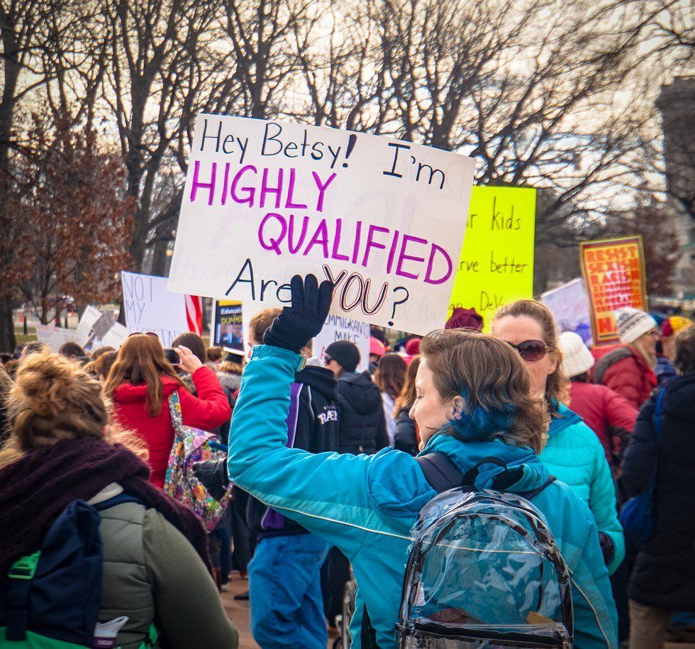 What A Real Teacher Had To Say About Betsy DeVos