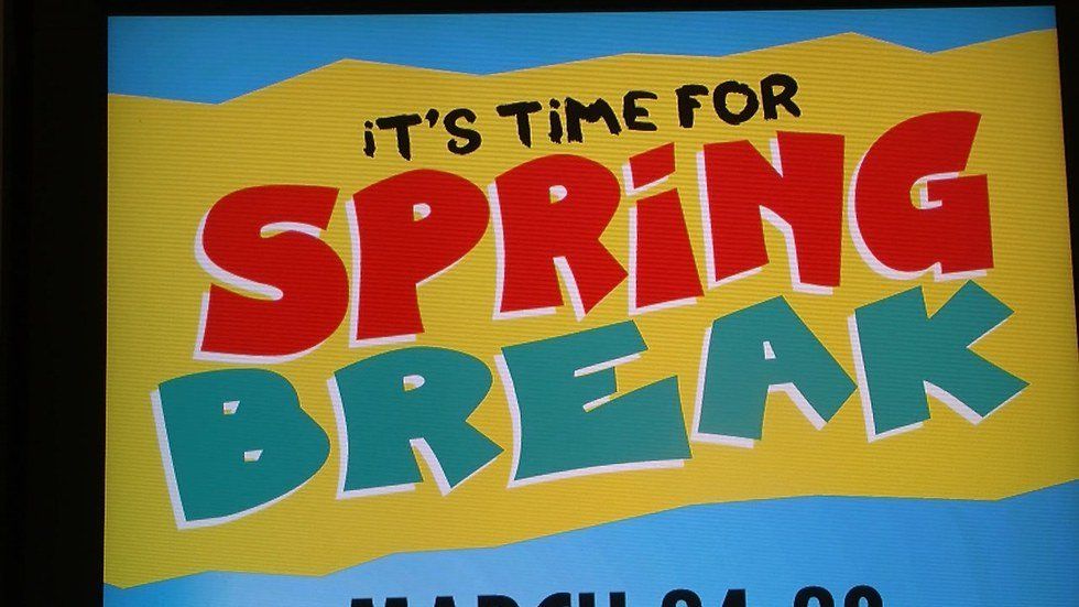 Twenty Things to do Over Spring Break