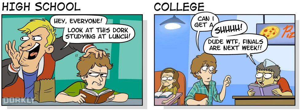 10 Ways College is SO Different than High School