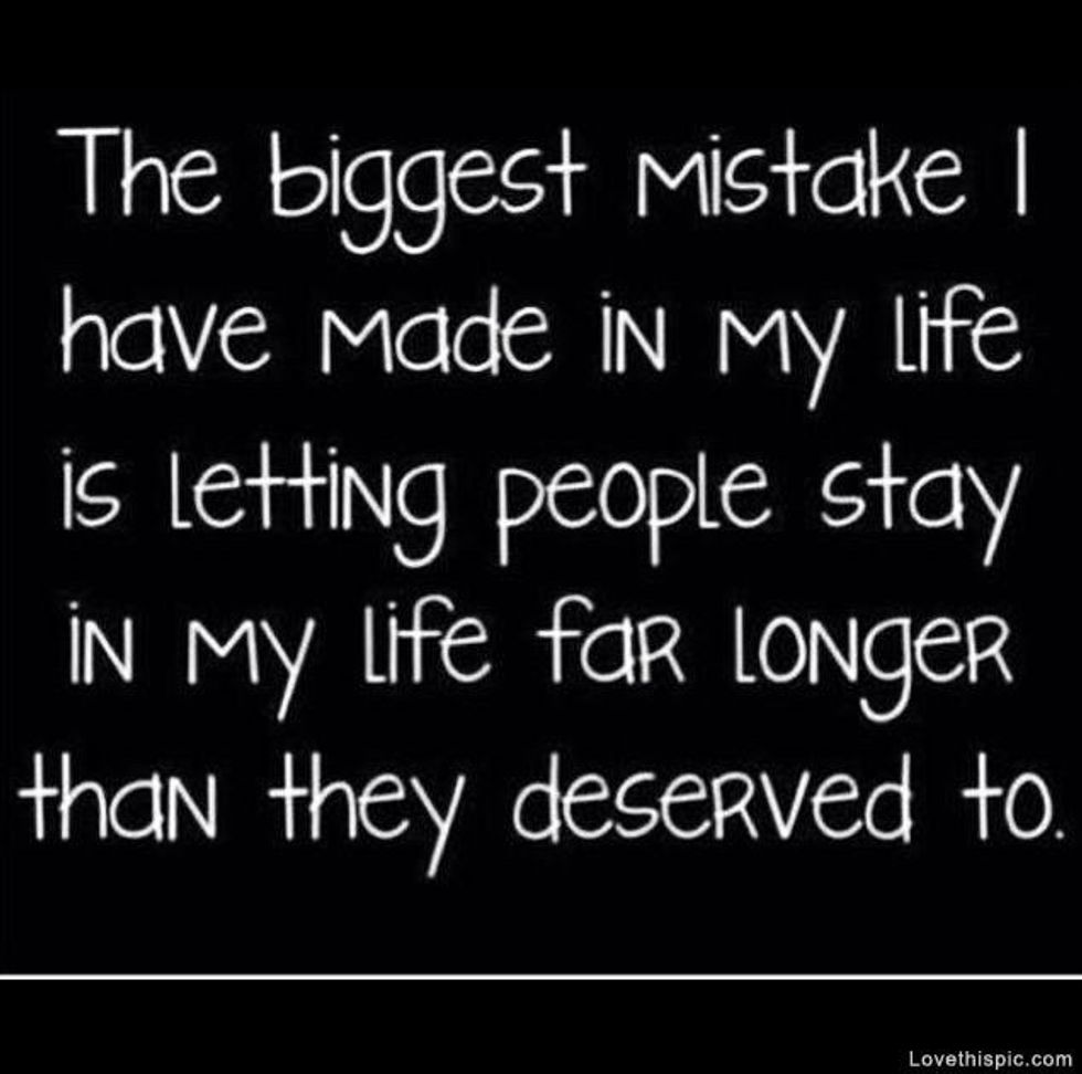 My Mistake