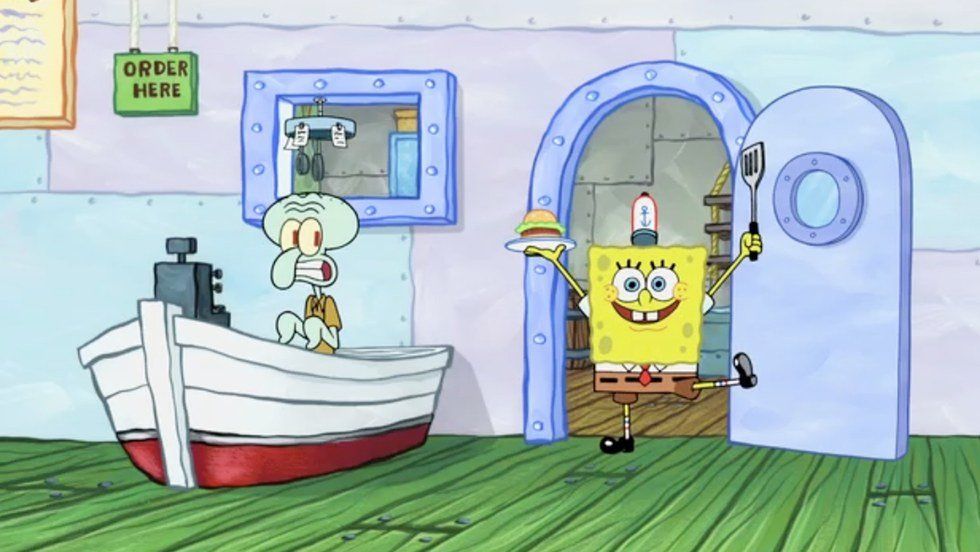 22 Times Spongebob Accurately Described Working In A Resturant