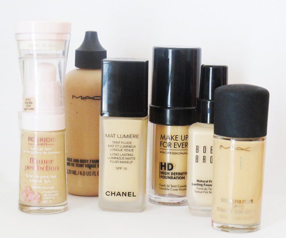 Top 5 Makeup Foundations