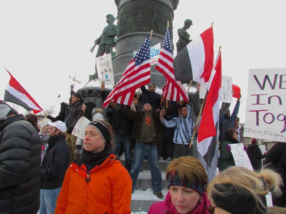 Utica, NY Unites To Fight Trump's Muslim And Refugee Ban