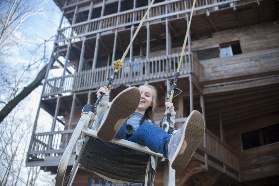 Exploring The World's Largest Treehouse In Crossville, TN