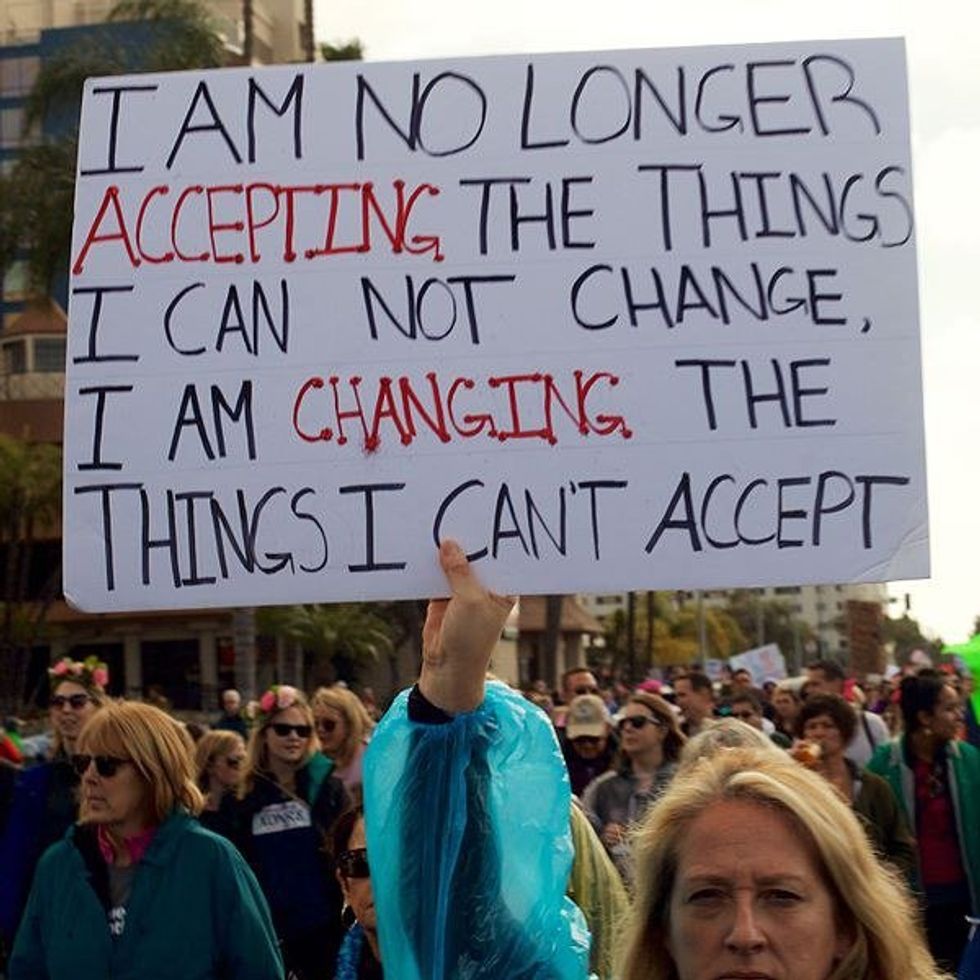 A Day After The Women's Rights March