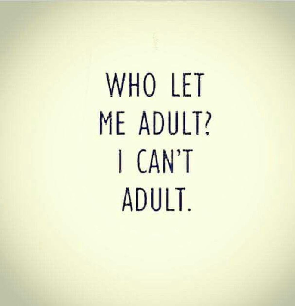 Being an Adult Sucks