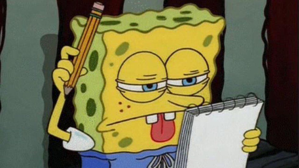 Writing Articles As Told By Spongebob Squarepants