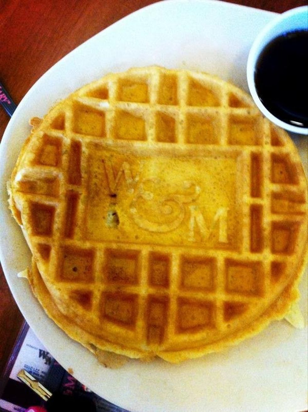 William & Mary's Propaganda Waffles